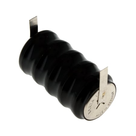 Exell Battery 5/V80H 6V 80mAh Rechargeable Battery w/Tabs 55608305060 for alarm systems, GPS 5/V80H-TABS